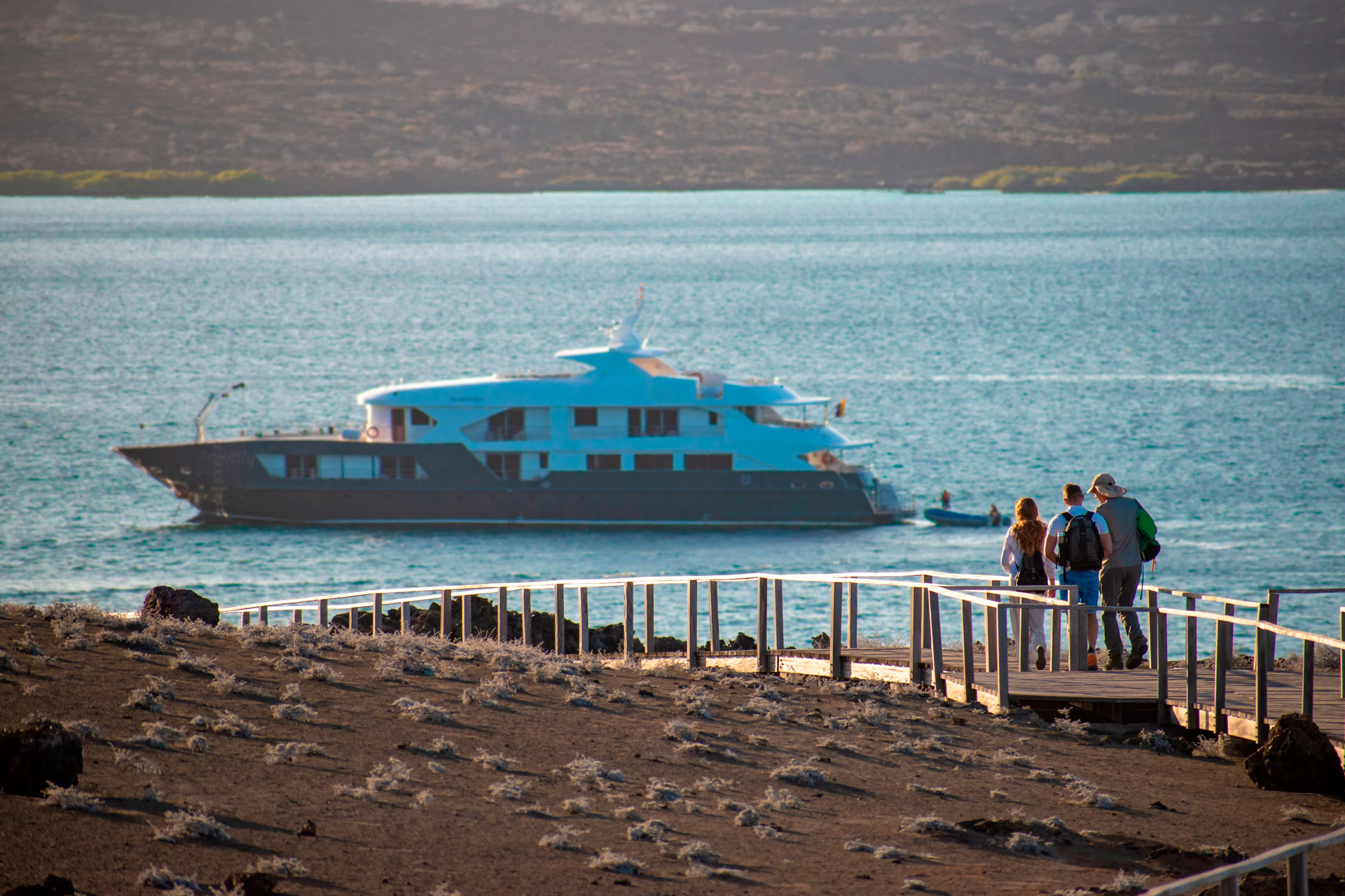 Galapagos Luxury Cruises / adventure with Columbus Travel / luxury Galapagos cruises: exclusive yachts, catamarans, and cruise ships / Galapagos Islands / coast of Ecuador / luxurious accommodations / luxury packages / private yacht charters to eco-friendly catamaran cruises, Columbus Travel / Your Galapagos adventure begins here.