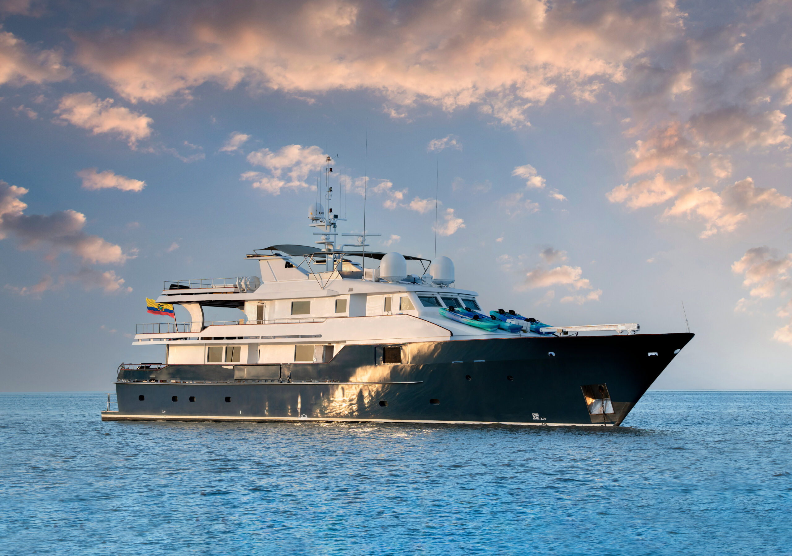 Galapagos Luxury Cruises / adventure with Columbus Travel / luxury Galapagos cruises: exclusive yachts, catamarans, and cruise ships / Galapagos Islands / coast of Ecuador / luxurious accommodations / luxury packages / private yacht charters to eco-friendly catamaran cruises, Columbus Travel / Your Galapagos adventure begins here.