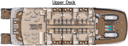 Upper Deck Hermes Catamaran