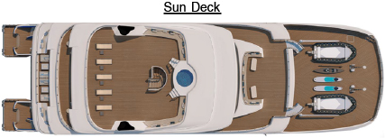 Sun Deck Hermes Catamaran
